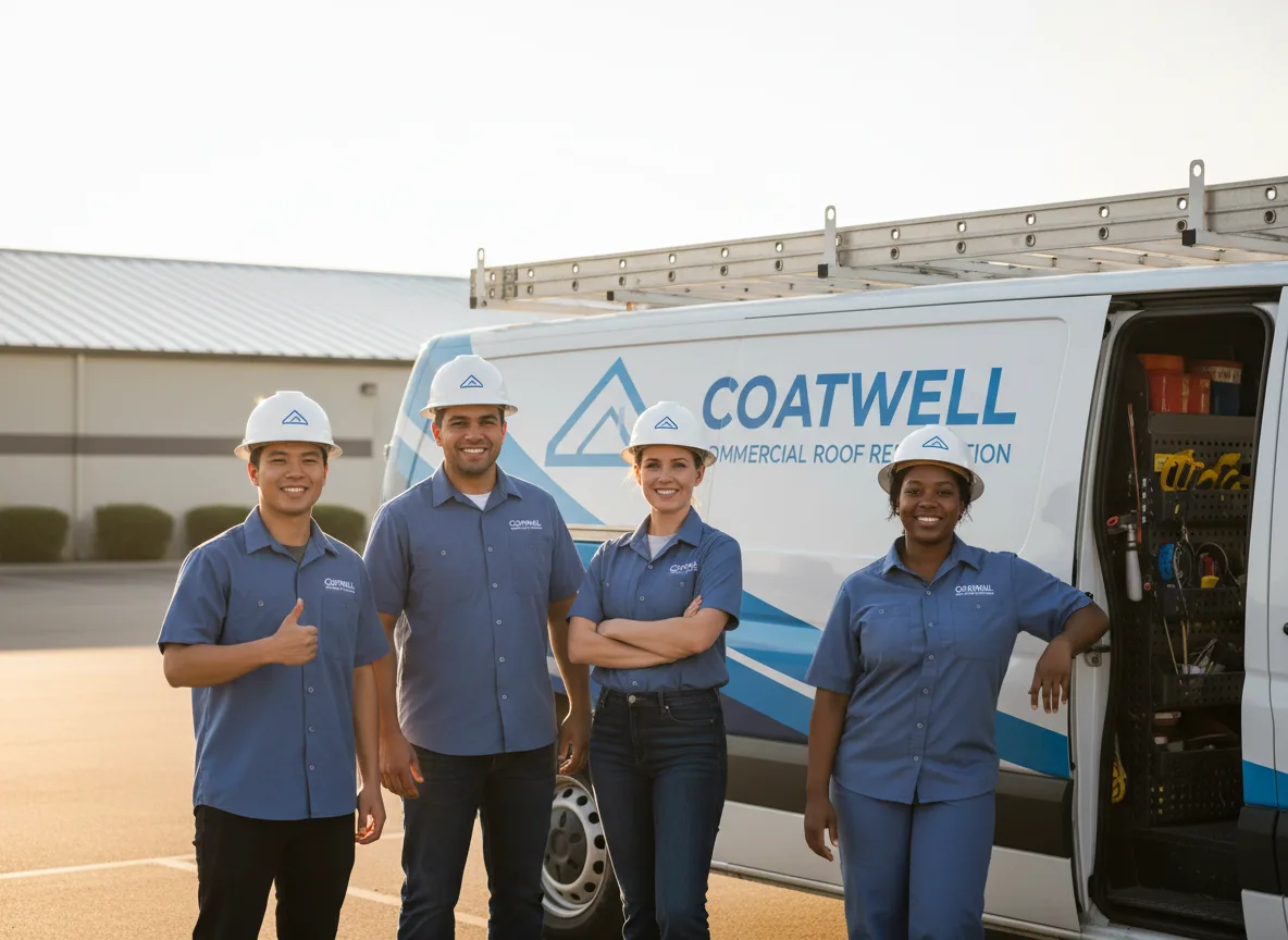 Commercial roof coating company in Cordova, NC